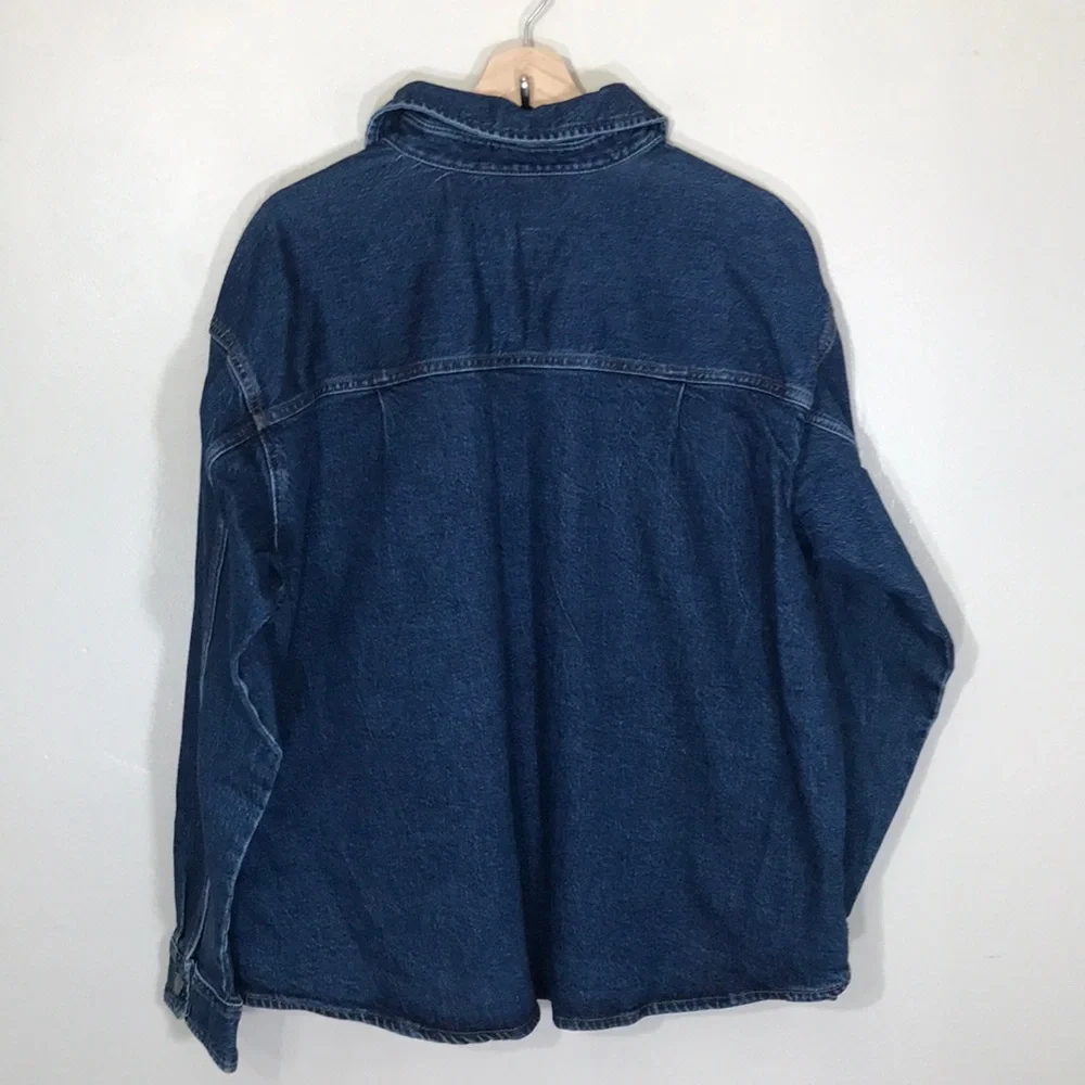 NWT a.n.a‎ Denim Midweight Shirt Jacket